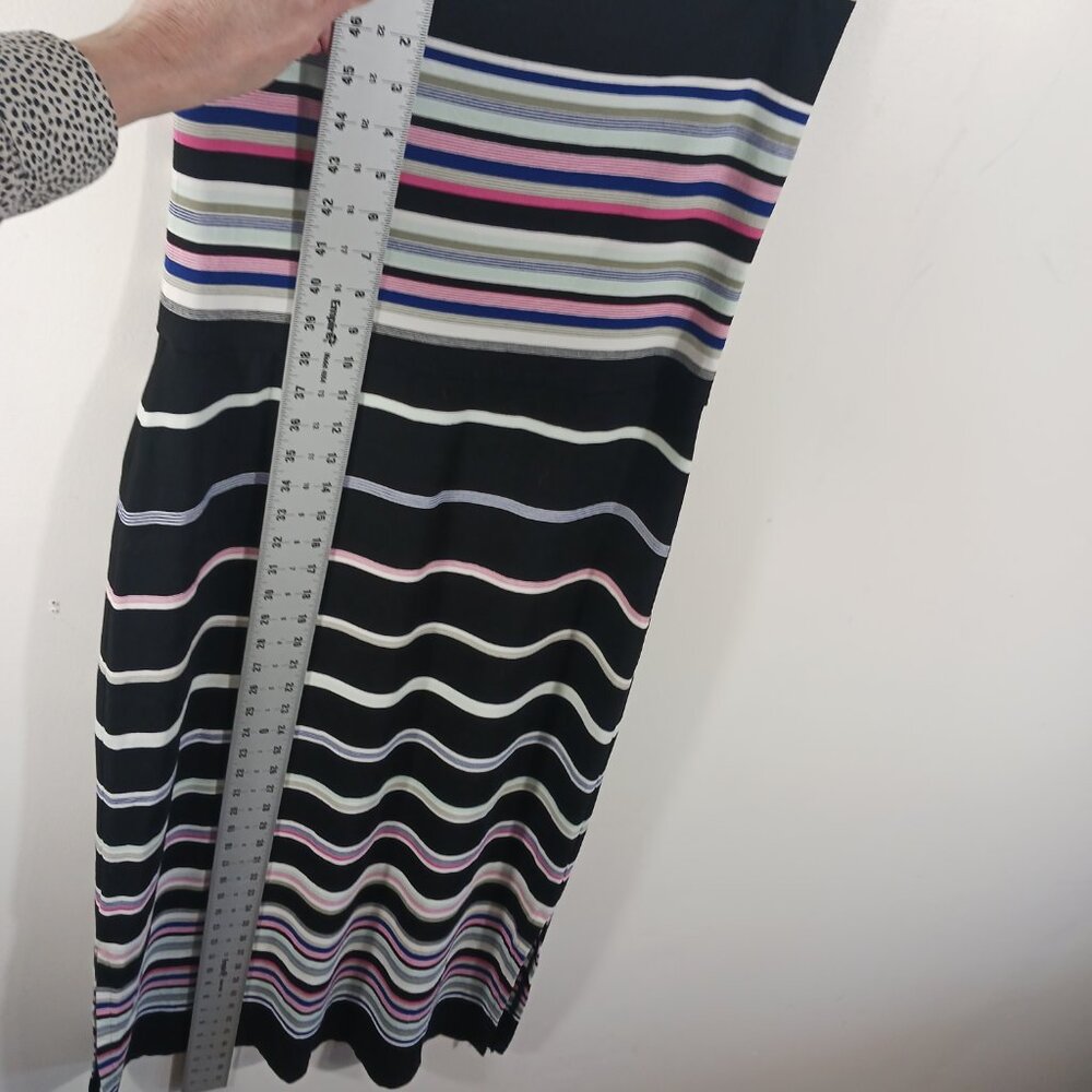 White House Black Market Striped Convertible Maxi Midi Tube Dress / Skirt SZ MED - Picture 12 of 15
